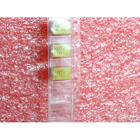 Lot de 10: condensateur CMS tantale 220uF 220µF 10V 10% ~ SMD 4x7mm TPSD227K010R0150 ~ AVX (3B)