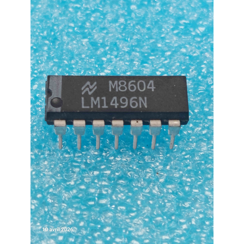 ci LM 1496 N ~ ic LM1496N ~ balanced modulator-demodulator ~ DIP-14 NS (PLA036)