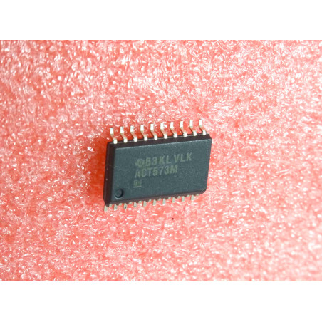 Lot de 2: ci cms 74ACT573 M ~ ic smd 74ACT573M (marked ACT573M) octal D-type latch with 3-state outputs (non inverted)[M11B]