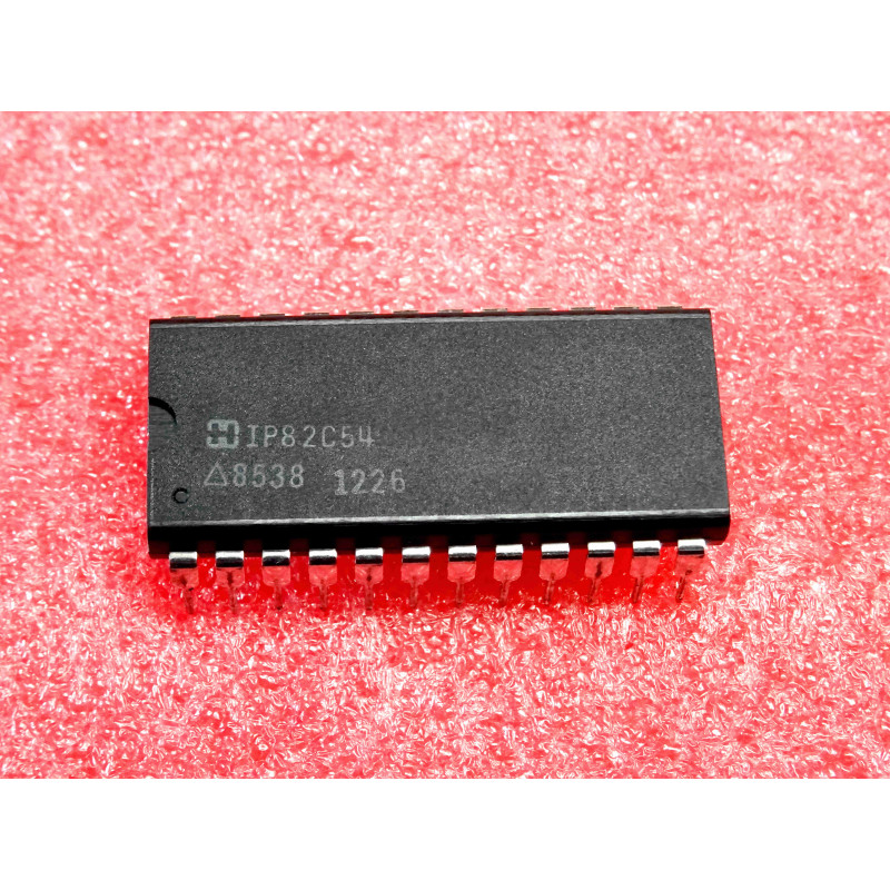 ci IP 82C54 ~ ic IP82C54 (industrial version of CP82C54) ~ CMOS programmable interval timer 8MHz ~ DIL-24 harris (CI41)