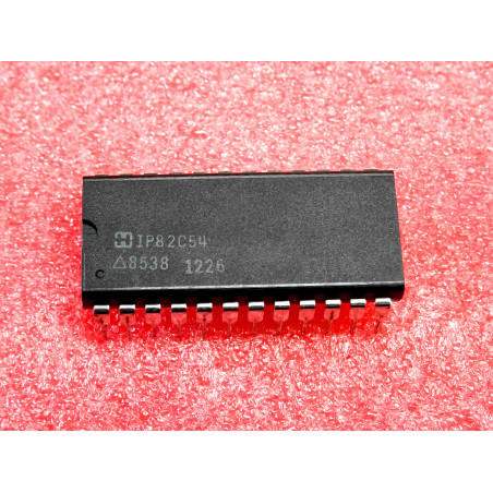 ci IP 82C54 ~ ic IP82C54 (industrial version of CP82C54) ~ CMOS programmable interval timer 8MHz ~ DIL-24 harris (CI41)
