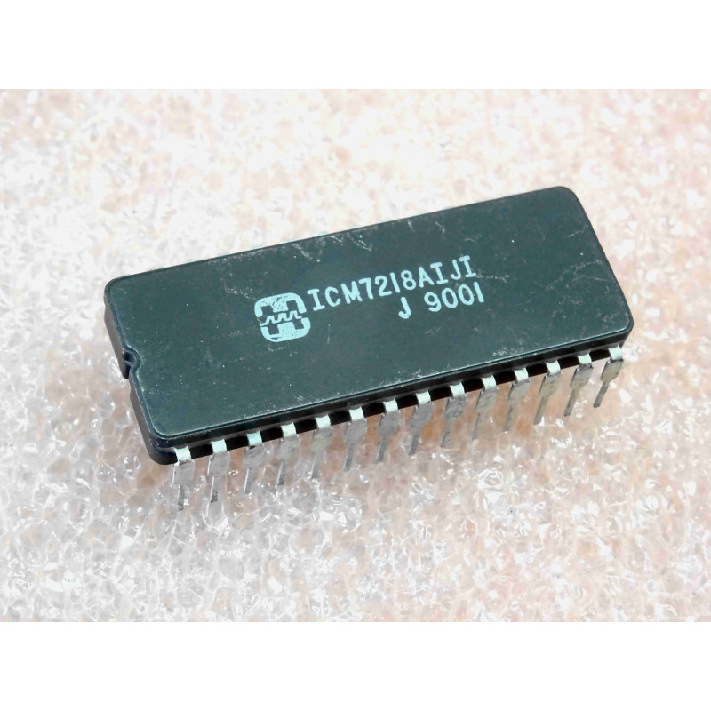 ci ICM 7218 AIJI ~ ic ICM7218AIJI, 8digit LED microprocessor-compatible multiplexed display decoder driver, anode commune(E39G)