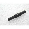 Lot de 2: fiche adaptateur banane 4mm femelle/femelle ~ Electro-PJP 3310-IEC-NOIR ~ 36A , 1000V (2V1)