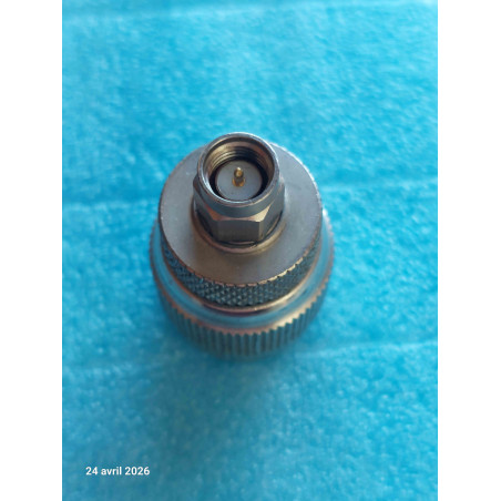 R191325 RADIALL Adaptateur Fiche N Male vers SMA Male Occasion N M / SMA M ( 2L1 )