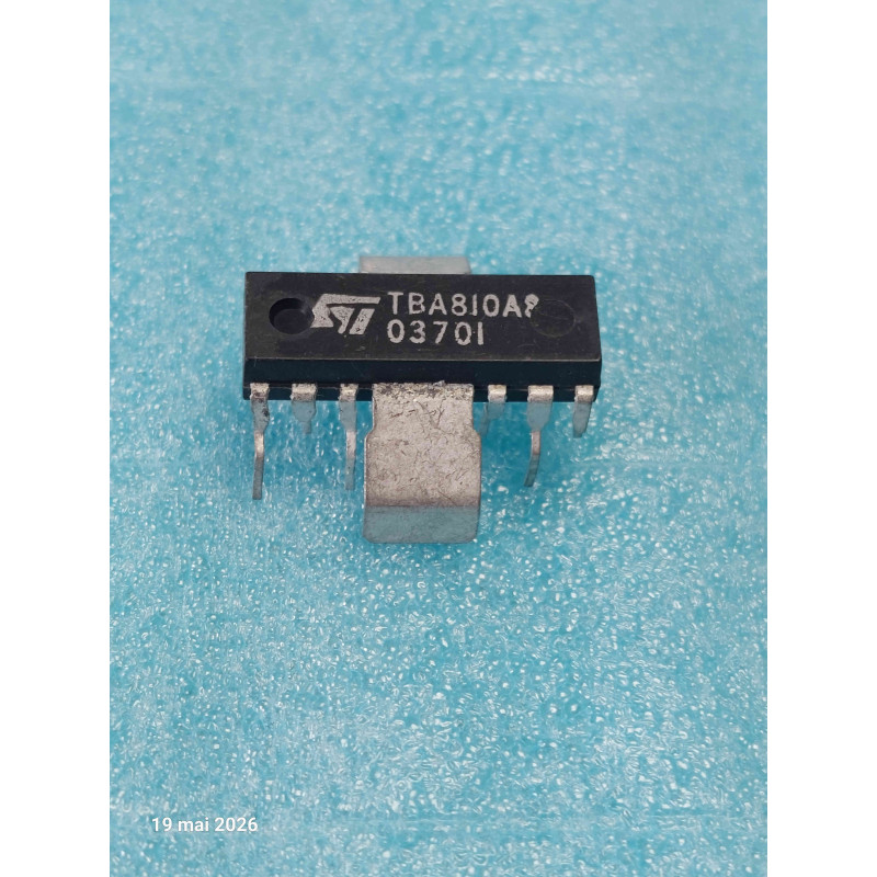 ci TBA 810 AS ~ ic TBA810AS ~ protected audio amplifier 6W 4ohms ~ SGS