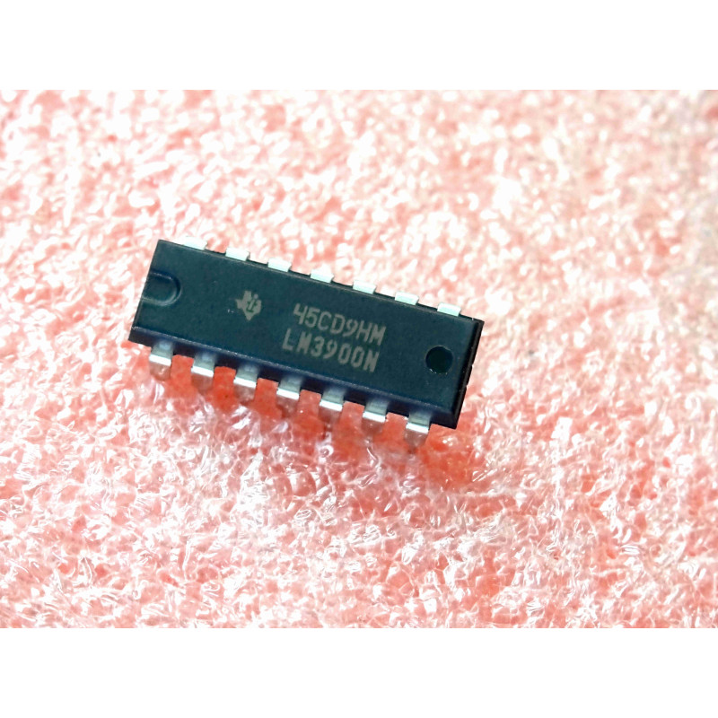 ci LM 3900 N ~ ic LM3900N ~ Quad Operational Amplifiers ~ DIP14 (CI24)