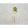 Transistor TESLA 2N4001 pattes dorées 5961.14.286.4344 homologué militaire