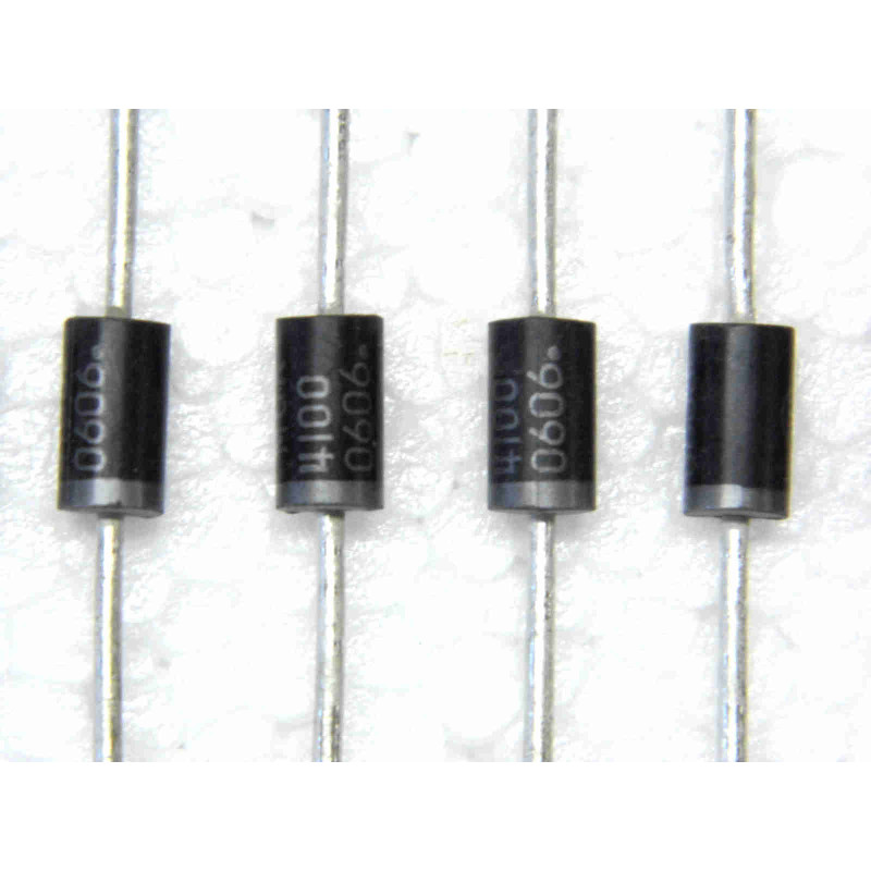 Lot de 5 ~ diode MUR4100 ~ Diode redresseur ultra fast 4A 1000V