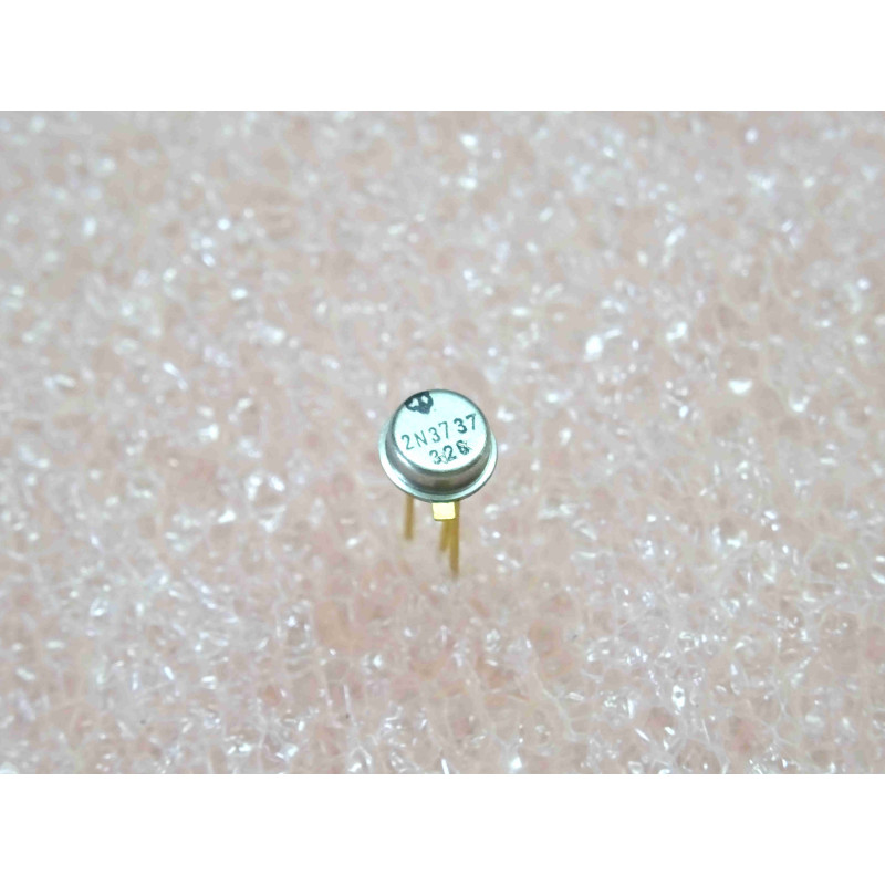 small signal transistor 2N 3737 ~ 2N3737 Si NPN ~ Uce0 50V , Toff 60ns , 500mW @ 25°C ~ boîtier TO-46