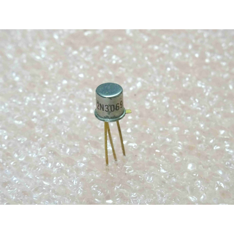 transistor 2N 3069 ~ 2N3069 N-channel FET general purpose amps ~ boîtier TO-18 , NS