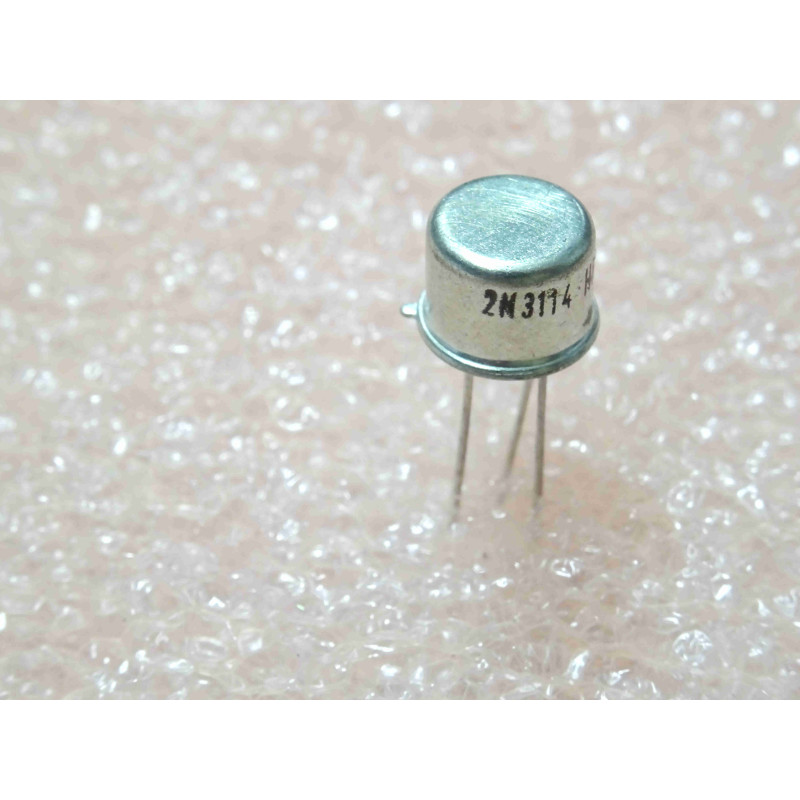 Lot de 2: transistor 2N 3114 ~ 2N3114 Si NPN high voltage Uce0 150V ~ boîtier TO-39