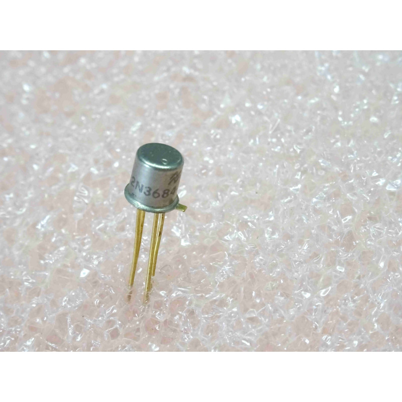 Lot de 2: transistor 2N 3684 ~ 2N3684 N-channel JFET general purpose ~ boîtier TO-72 , NS