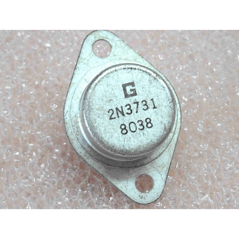 transistor 2N 3731 ~ 2N3731 Ge power PNP ~ Uce0 320V , Ic 10A , 5W @ 25°C ~ boîtier TO-3