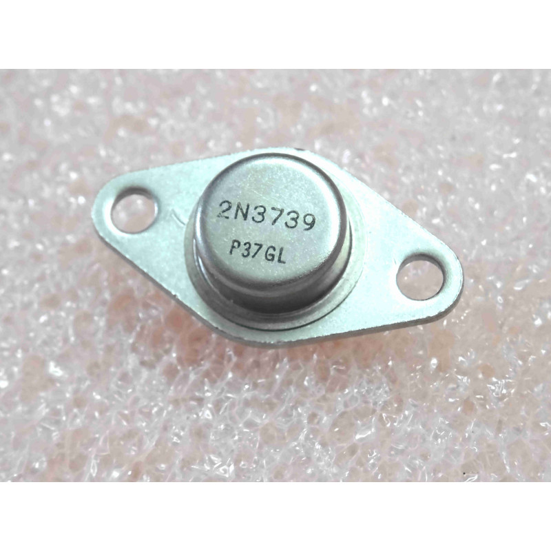transistor 2N 3739 ~ 2N3739 Si power NPN for high voltage amplifier application ~ Uce0 300V , Ic 1A , 20W ~ boîtier TO-66