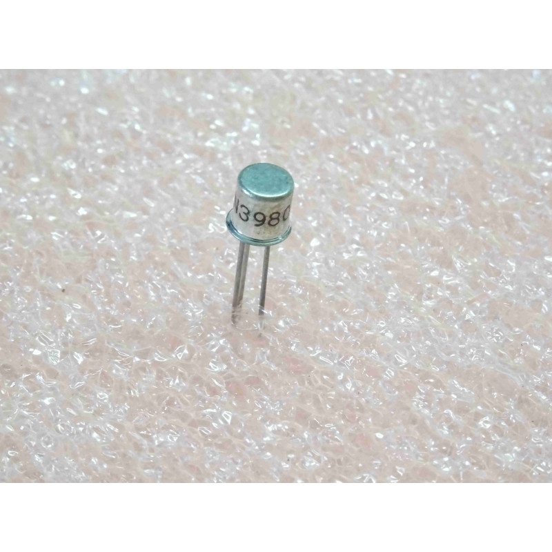 transistor 2N 3980 ~ 2N3980 Si PN Unijunction ~ Pd 360mW , Ie 50mA , Vb2e 30V , Vb2b1 35V ~ boîtier 22A-01