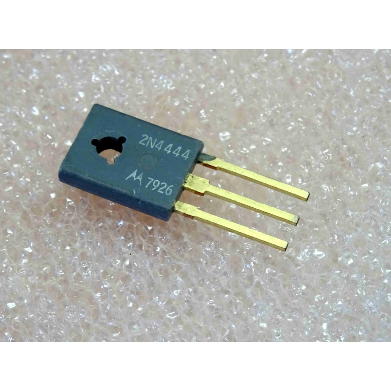 thyristor 2N 4444 ~ 2N4444 SCR , 8A , 600V, reverse blocking triode thyristor ~ pattes dorées , motorola