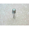 Lot de 2: transistor 2N 4222 ~ 2N4222 Si N-chanel JFET ~ Ugss 30V , Idss 15mA ~ boîtier TO-72 , 4 pattes, siliconix