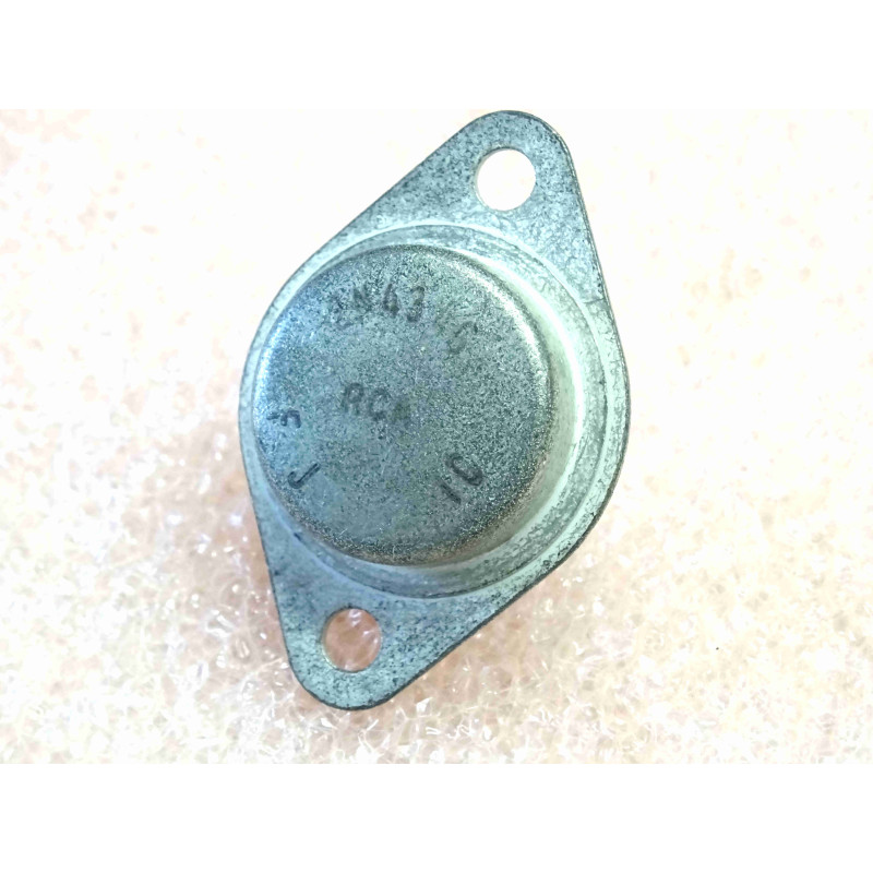transistor 2N 4346 ~ 2N4346 , DAP Ge power PNP ~ Uce0 60V , Ic max 10A ~ boîtier TO-3 , RCA