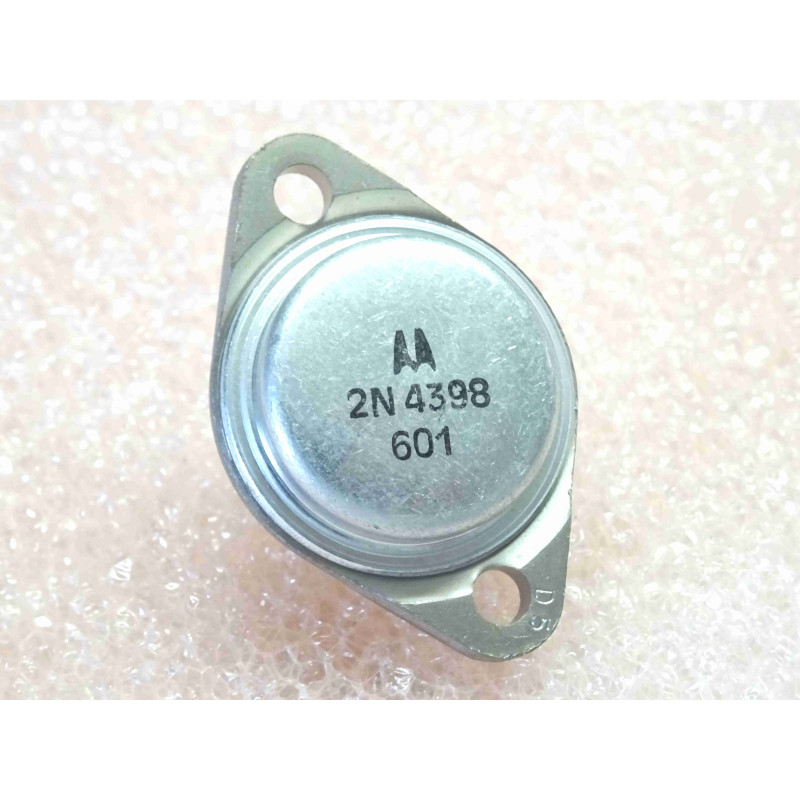 transistor 2N 4398 ~ 2N4398 Si power PNP (complement NPN 2N5301) Uce -40V , Ic -30A , Pd@25°C 200W ~ motorola