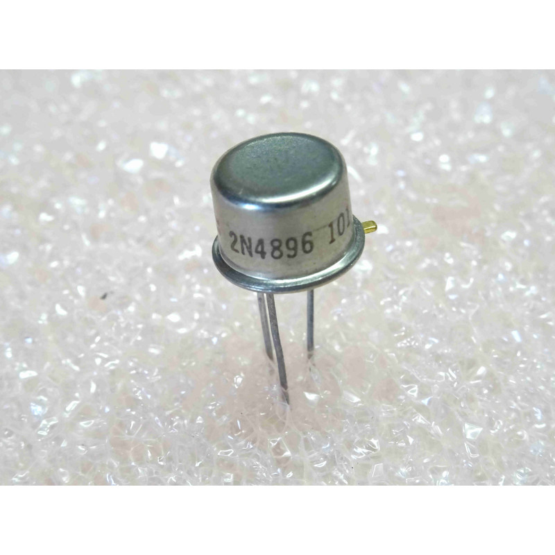 transistor 2N 4896 ~ 2N4896 power NPN ~ Uce0 60V , Ic 5A , Pd@25°C 0.8W ~ boîtier TO-39