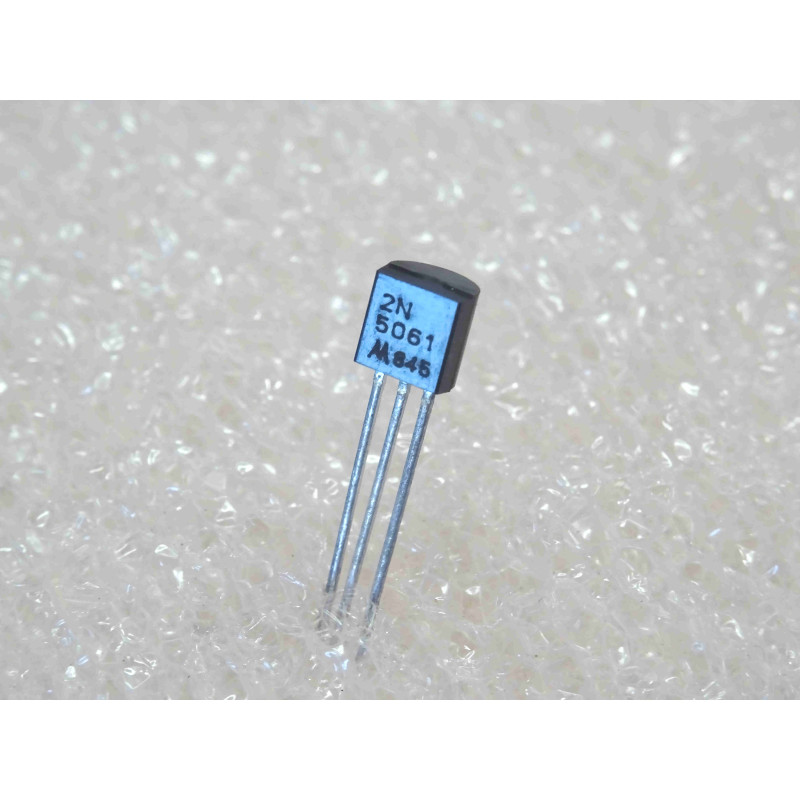 Lot de 2: reverse blocking thyristor 2N 5061 ~ 2N5061 PNPN SCR 60V 0.8A ~ boîtier TO-92 , motorola