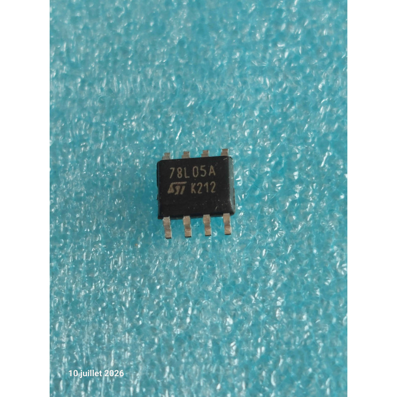 Lot de 2: ic smd ST78L05A ~ ci cms ST 78L05 A Régulateurs 5V SO8  (ci 219)