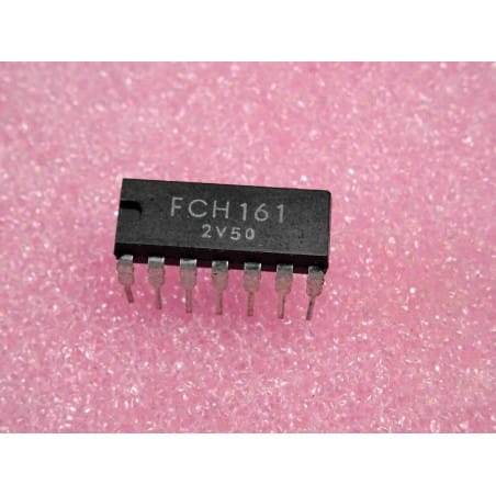 ci FCH 161 ~ ic FCH161 ~ triple 3-input NAND/NOR gate ~ DIP-14 ( TIRO 02 )