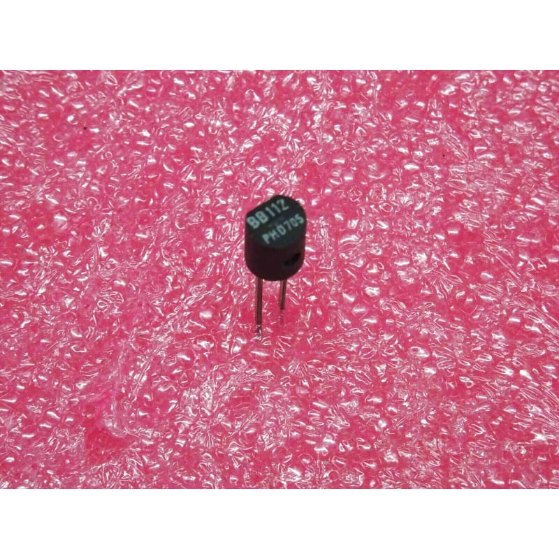Lot x2: Si variable capacitance diode BB 112 ~ 17pF-560pF BB112 ~AM tuning appli