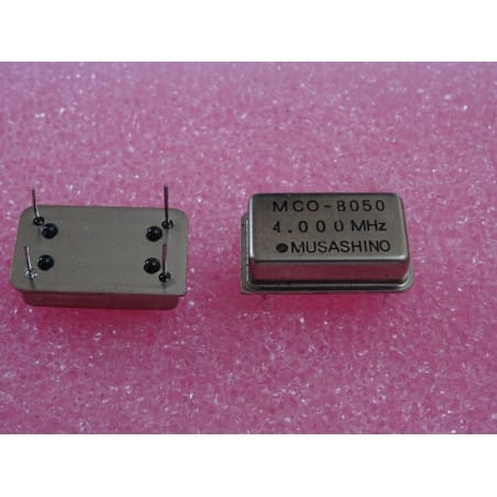 Lot x2 Oscillateur à Quartz 4MHZ 4.000Mhz MCO-8050  MCO8050  boitier dip