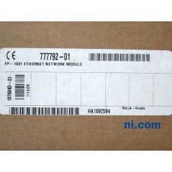 national instruments 777792-01 ~ FP-1601 ethernet network module + CD-Rom