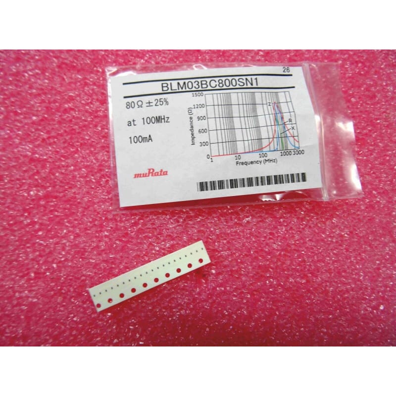 muRata chip ferrite bead BLM03 series EKEMBL03APKIT cms 0603 smd