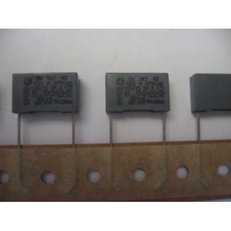 8 Condensateurs Plastiques 0.068µF 68nF 275Vac MKT X2
